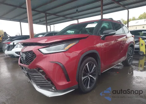 2021 Toyota Highlander Xse from USA, damaged, VIN 5TDJZRAH7MS079091